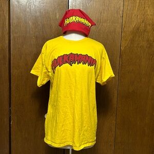 Delta pro weight hulkamania tee and bandana in size large.